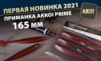 Приманка Prime 165 мм — первая новинка сезона 2021 от AKKOI